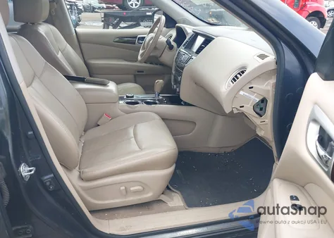2014 Nissan Pathfinder Platinum z USA, uszkodzony, nr VIN 5N1AR2MM3EC680481
